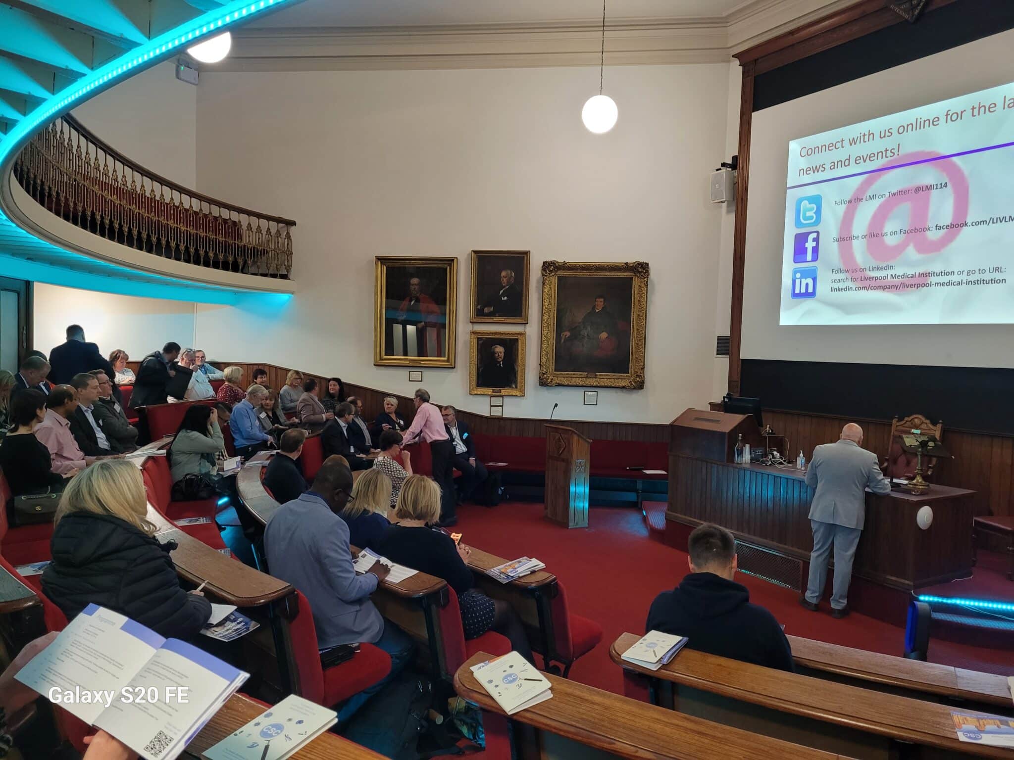the lecturehall