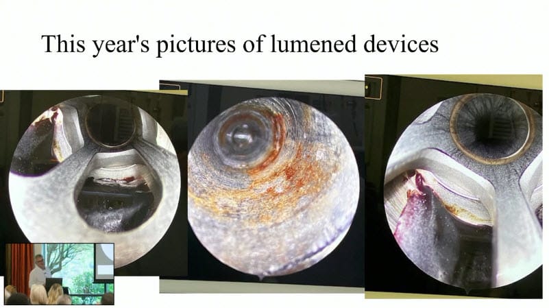 lumened devices after cleaning